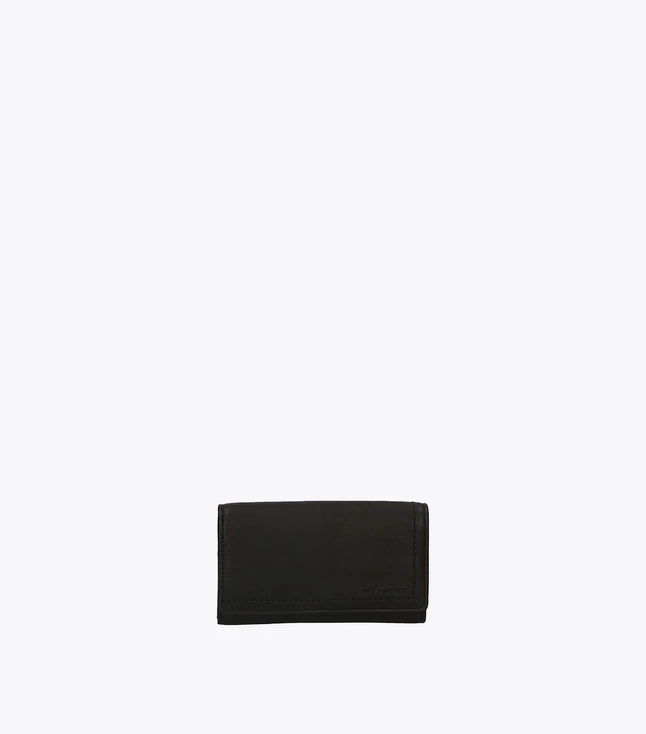 Minimalist Fabric Wallet with Zip Closure for Men

