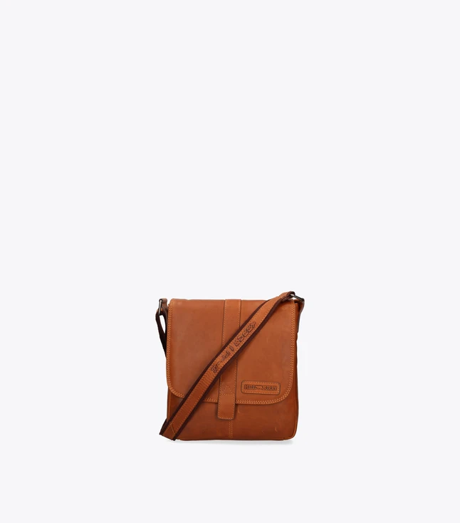 Casual Leather Backpack with Multiple Zipped and Open Pockets for Men
