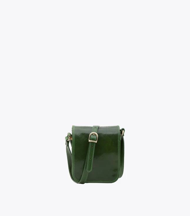 Minimalist Leather Crossbody Bag for Men with Multiple Pockets for Daily Use
