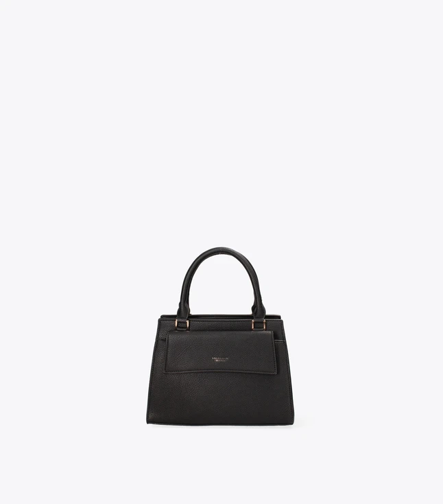 Stylish Eco-Leather Tote Bag for Women with Magnetic Closure and Inner Pockets
