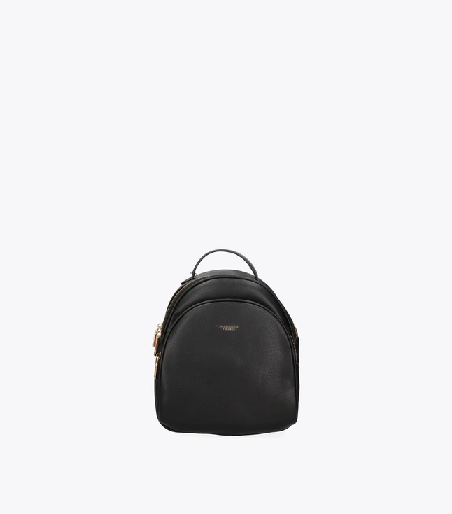 Stylish Faux Leather Handbag with Zip Closure for Women
