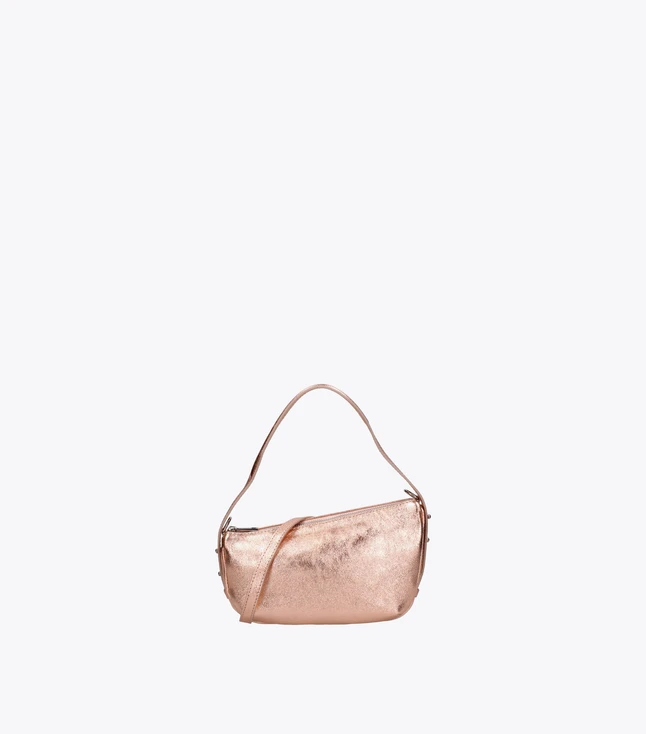 Elegant Leather Hobo Bag for Women with Adjustable Shoulder Strap and Internal Pocket
