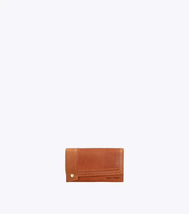 Vintage Leather Unisex Wallet for Daily Use

