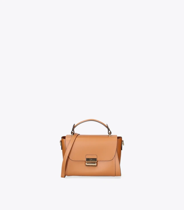 Leather Top Handle Crossbody Satchel Bag for Everyday Use