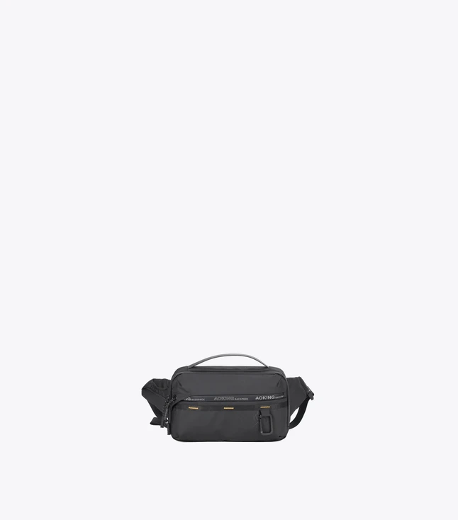 Casual Nylon Backpack for Men with Multiple Pockets and Adjustable Straps
