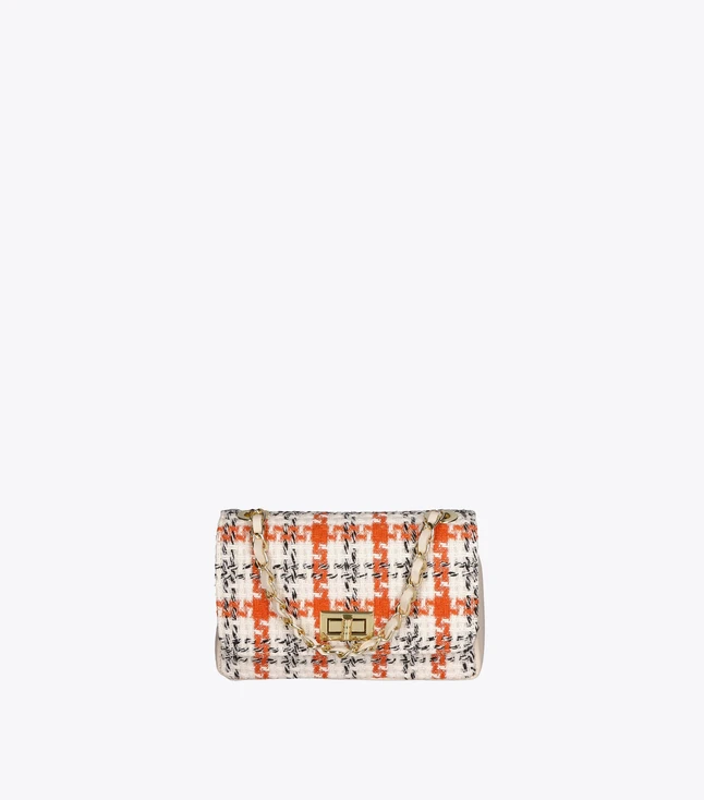 Vintage Woolen Crossbody Bag for Women
