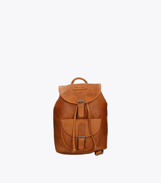 Vintage Leather Backpack for Men Daily Use
