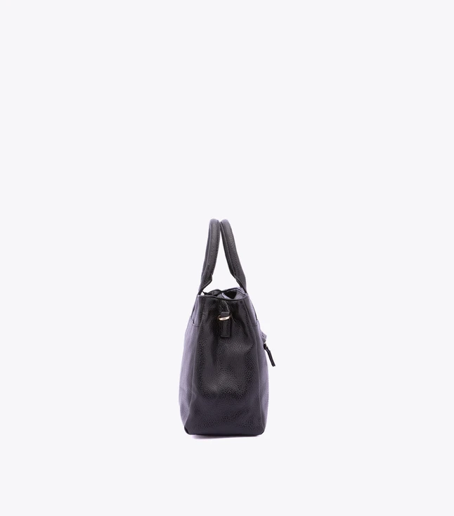 Casual Leather Shoulder Bag for Women with Multiple Pockets and Adjustable Handle
