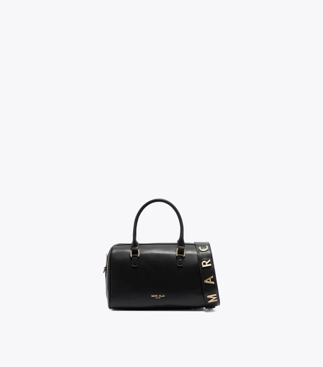 Minimalist Leather Handbag for Women with Crossbody and Top Handle
