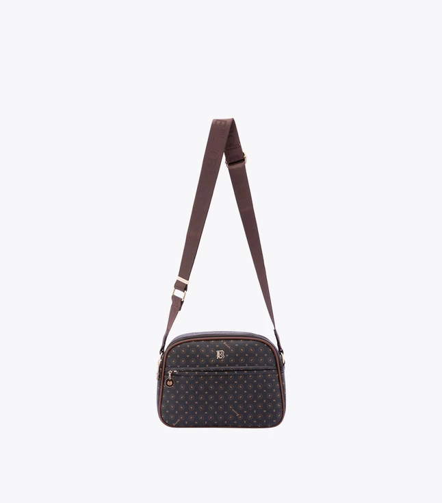Stylish Fabric Crossbody Bag for Women with Multiple Compartments and Adjustable Strap
