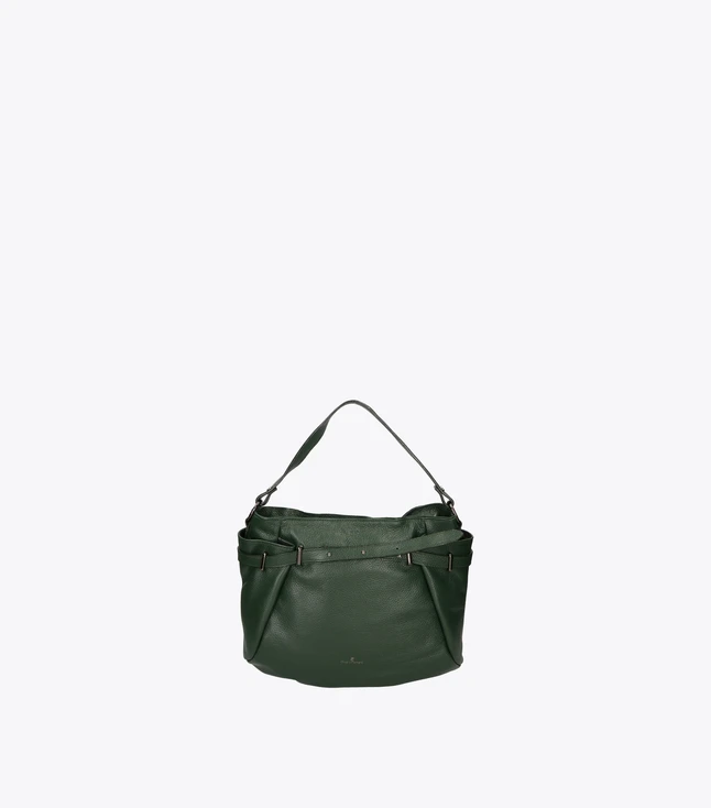 Elegant Leather Handbag with Walker Closure and Leopard Print Flap for Women
