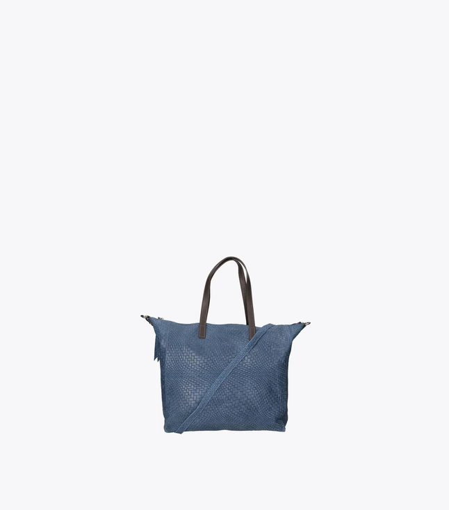 Casual Leather Handbag for Women with Double Compartments and Removable Shoulder Strap

