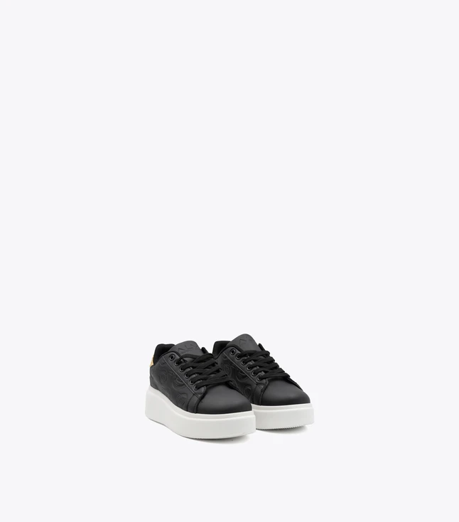 Casual Leather Platform Sneakers for Daily Wear