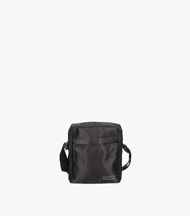 Northampton Polo Club Men's Fabric and Vegan Leather Fanny Pack for Casual Use
