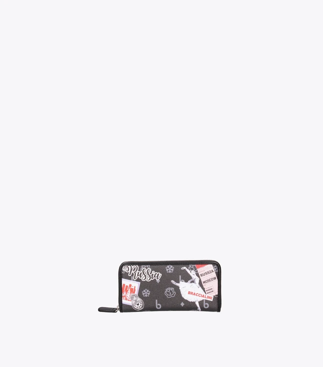 Casual Canvas Tote Bag with Zip Closure for Women
