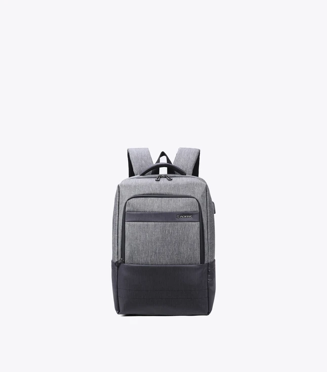 Minimalist Fabric Backpack for Men with Multiple Pockets for Daily Use
