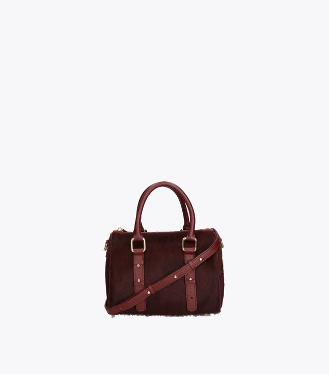 Vintage Leather Handbag with Shoulder Strap for Women for Daily Use
