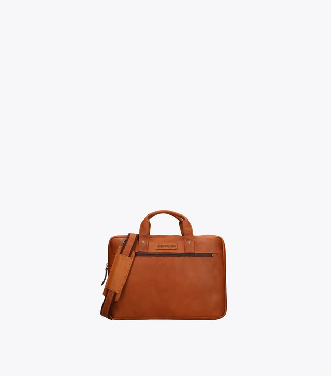 Casual Leather Crossbody Bag for Men with Multiple Zipper Pockets and Adjustable Strap
