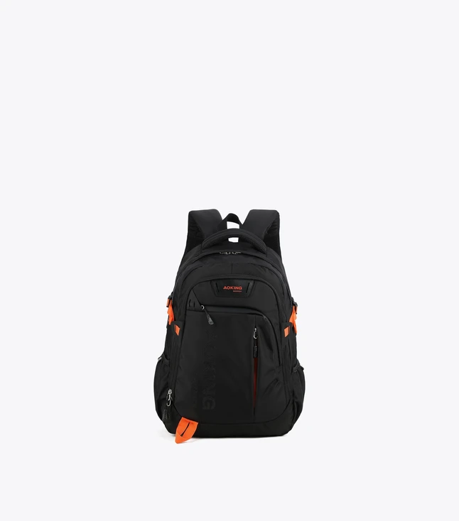 Casual Fabric Backpack for Unisex with Multiple Pockets and Handle

