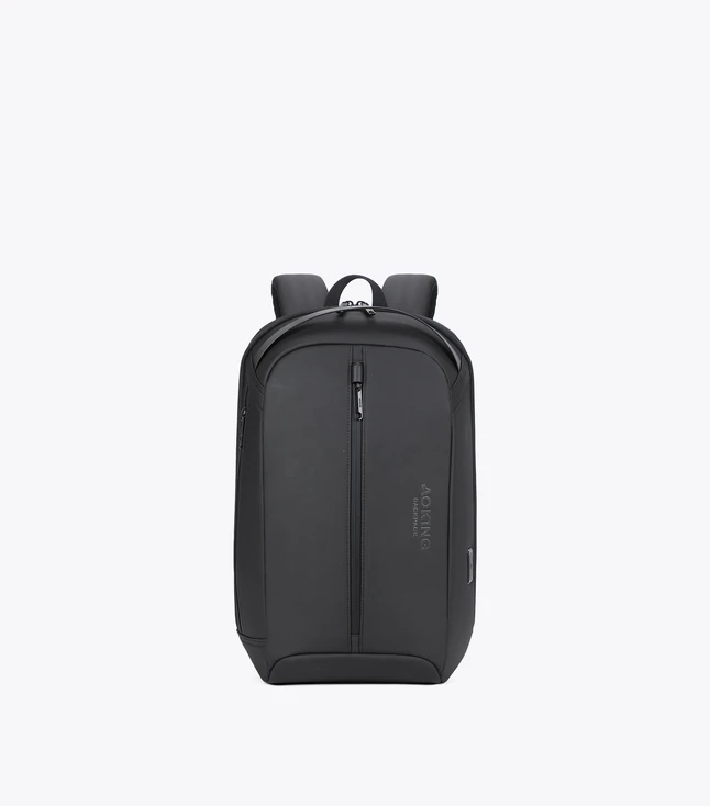 Casual Nylon Backpack for Men with Multiple Pockets and Adjustable Straps

