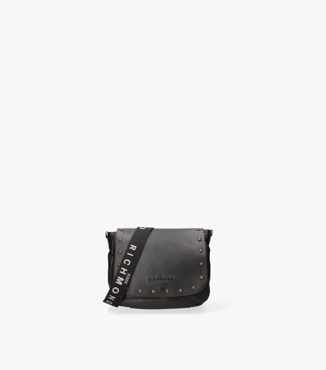 Elegant Leather Shoulder Bag with Chain Detail for Women, Daily Use
