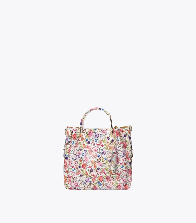 Minimalist Fabric Crossbody Bag for Women with Chain Shoulder Strap and Magnetic Button Closure
