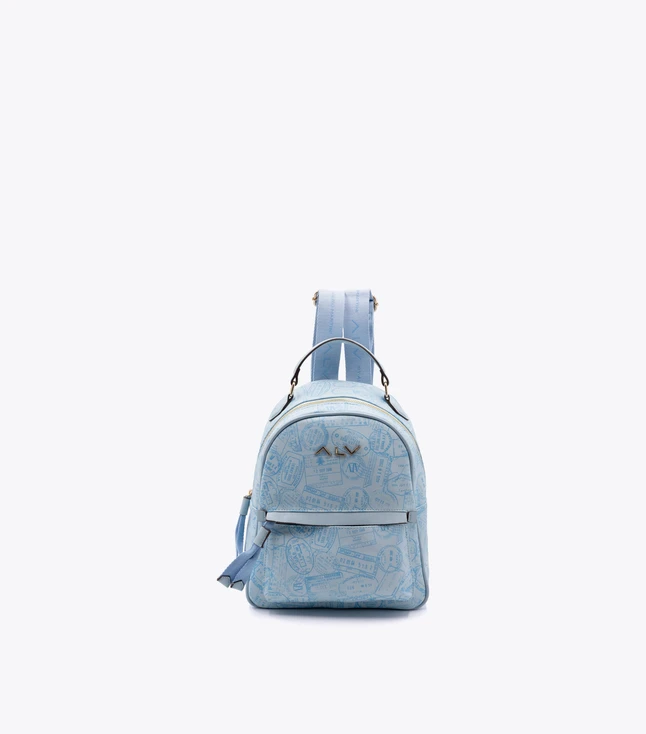 Chic Printed Canvas Backpack for Everyday Use