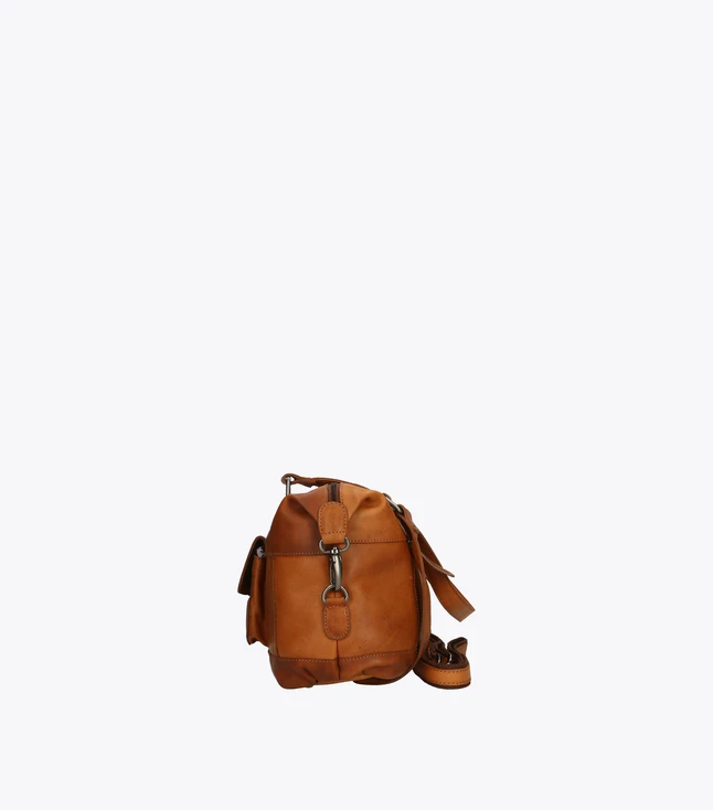 Casual Fabric Crossbody Bag for Men with Multiple External and Internal Pockets

