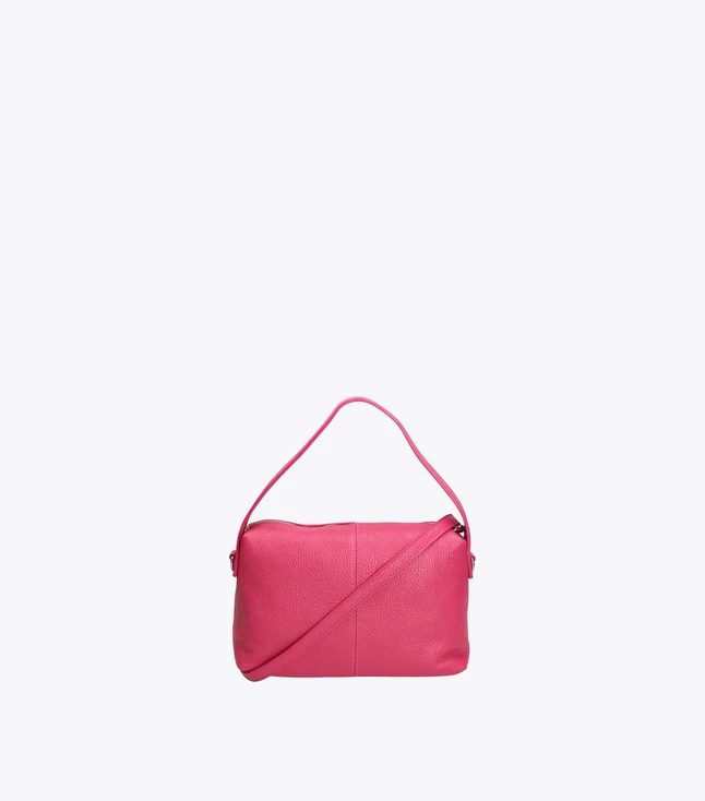Casual Nylon Tote Bag with Leather Handles and removable Shoulder Strap for Women
