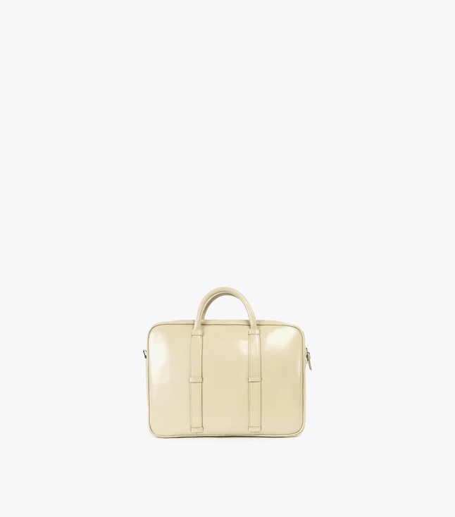 Minimalist Polyester Clutch Bag for Women with Zip Closure and Removable Shoulder Strap
