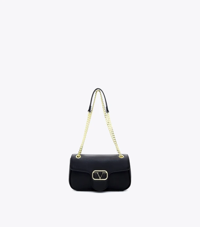 Minimalist Leather Crossbody Bag for Women with Multiple Pockets for Daily Use
