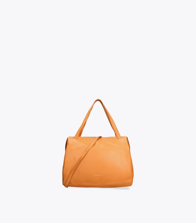 Stylish Italian Leather Shoulder Bag for Women with Multiple Pockets and Adjustable Strap
