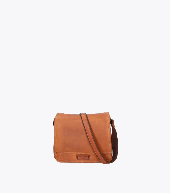 Elegant Leather Briefcase for Men with Detachable Shoulder Strap
