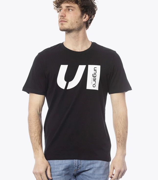 Graphic Ungaro Logo Tee Cotton for Everyday Casual Wear