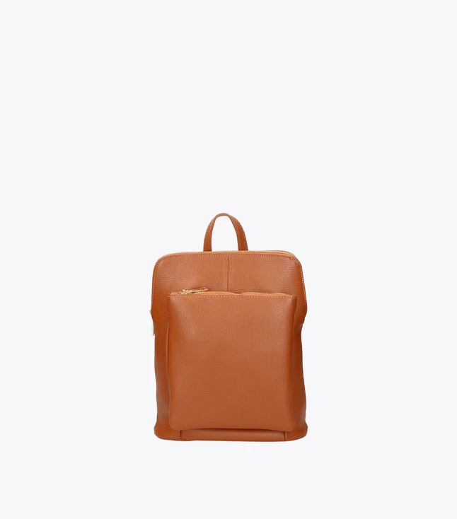 Elegant Leather Shoulder Bag for Women with Top Handle and Gold Hardware
