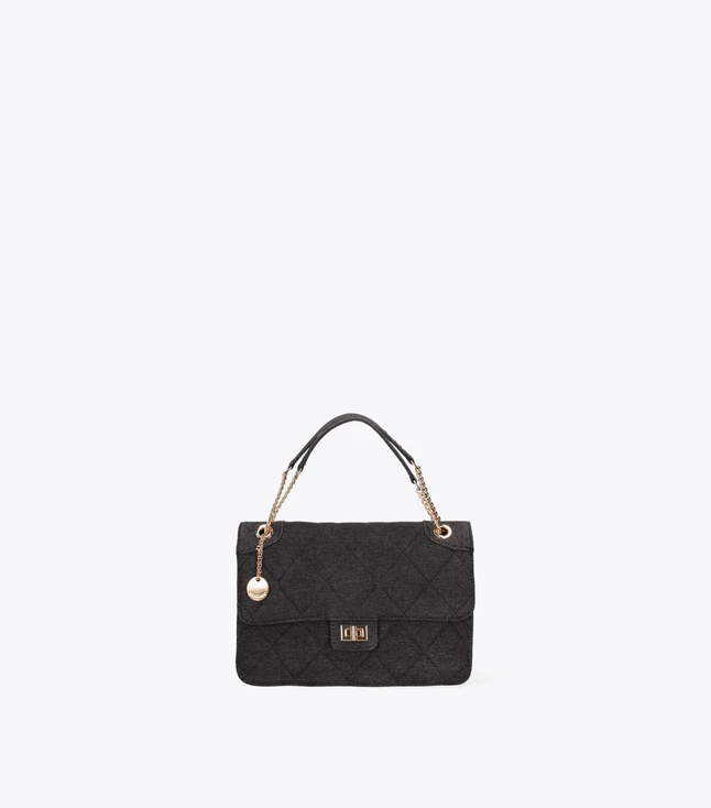 Minimalist Fabric Crossbody Bag for Women with Inner Pockets
