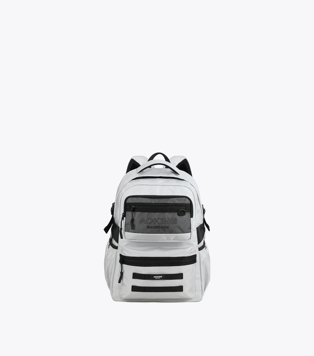 Casual Fabric Backpack for Unisex Travel and Daily Use
