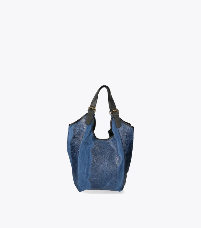 Stylish Italian Leather Handbag for Women with Adjustable Handles
