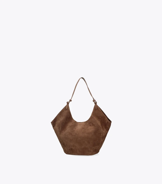 Minimalist Leather Crossbody Bag for Women with Internal Pockets and Adjustable Handle
