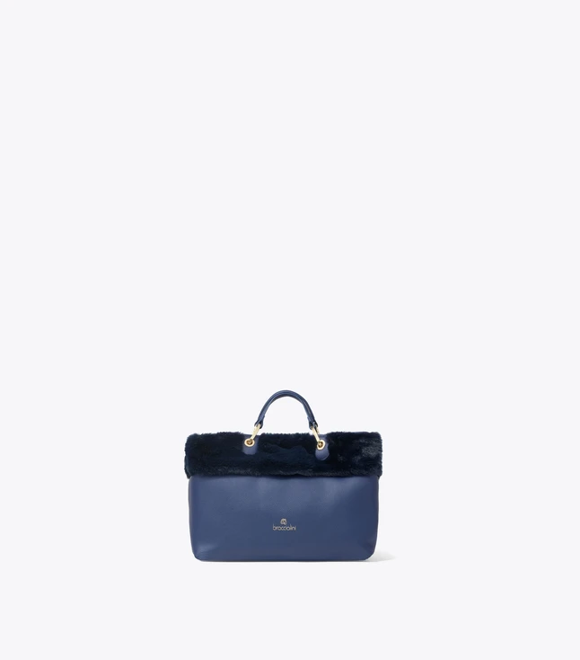 Casual Nylon Tote Bag for Women with Internal Pockets and Polyester Handles
