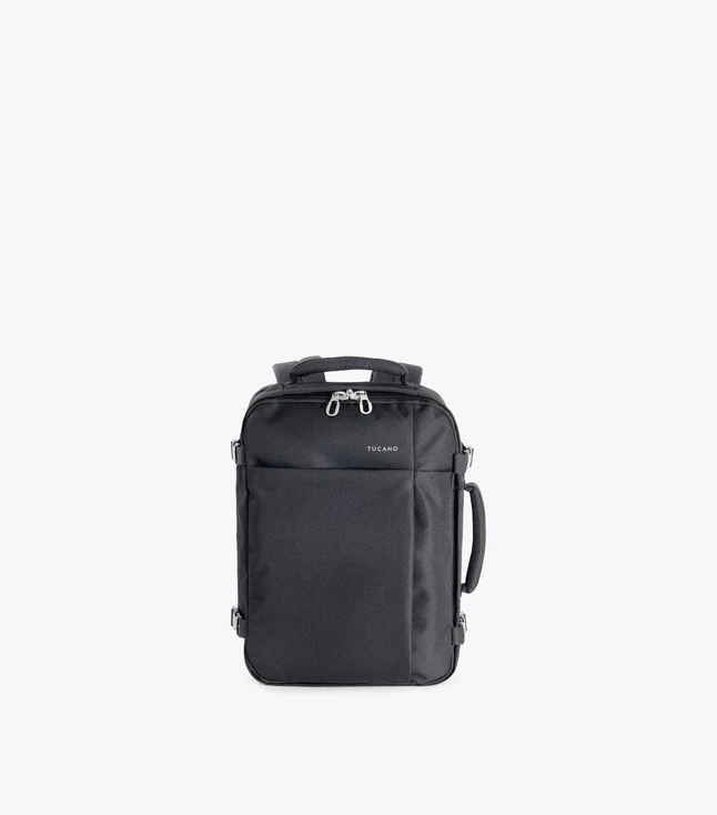 Stylish Recycled Polyester Tote Bag with Buckle Closure for Travel
