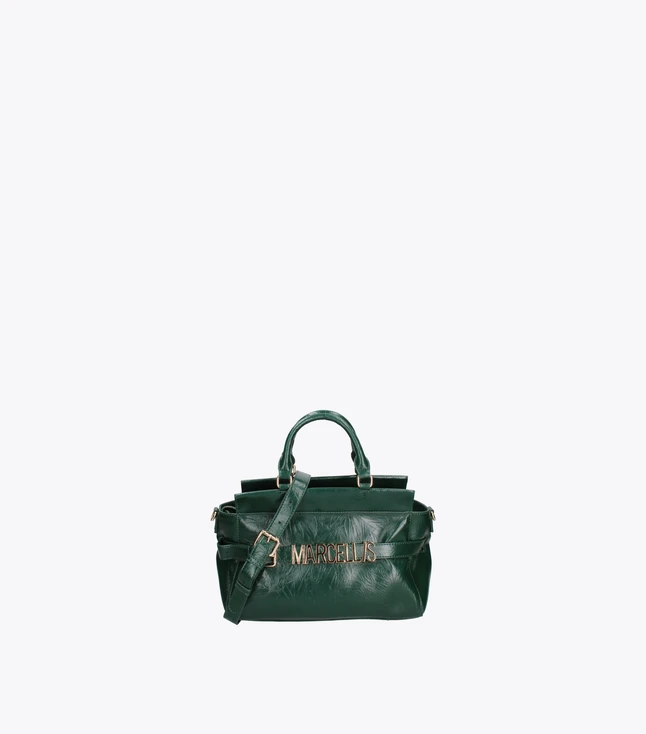 Elegant Leather Crossbody Bag with Chain Strap for Women
