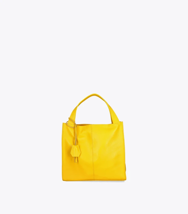Elegant Leather Shoulder Bag for Women with Single Compartment
