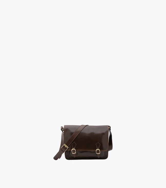 Minimalist Leather Bucket Bag for Women with Inner Pockets for Casual Daily Use
