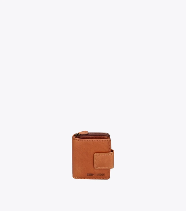 Vintage Leather Wallet for Women with Multiple Pockets for Daily Use
