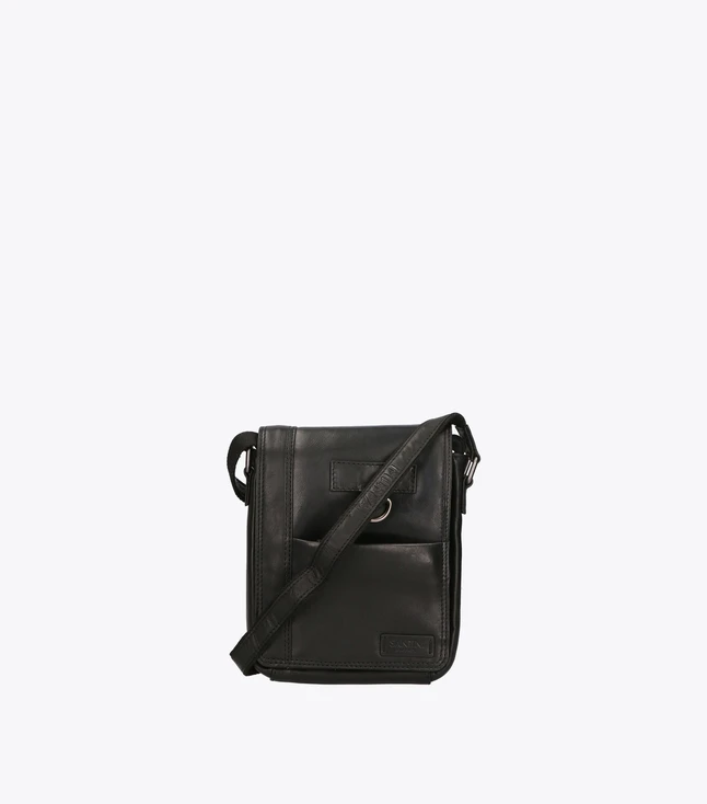 Minimalist Genuine Leather Crossbody Bag for Men for Casual Use
