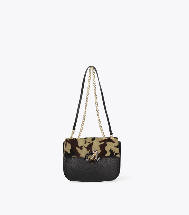 Minimalist Leather Clutch for Women with Internal Pockets and Detachable Shoulder Strap
