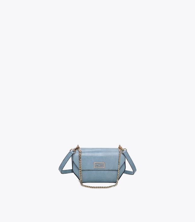 Mini Crossbody Leather Bag for Evening Out