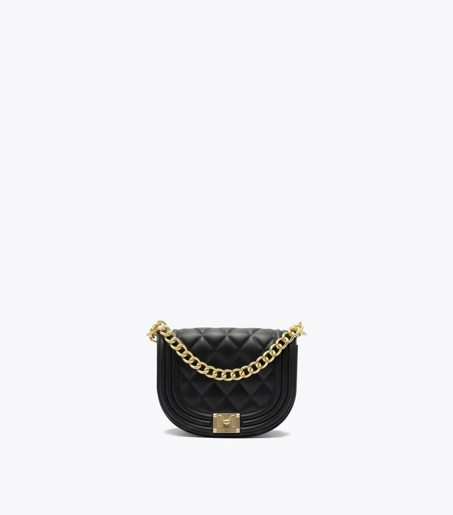 Stylish PVC Crossbody Bag with Chain Shoulder Strap for Women
