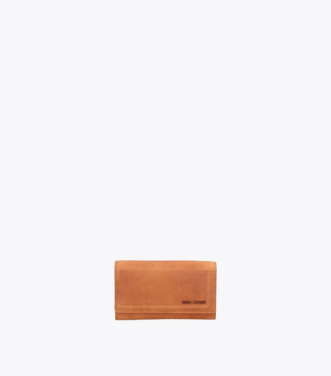 Vintage Leather Wallet for Women with Multiple Pockets for Daily Use

